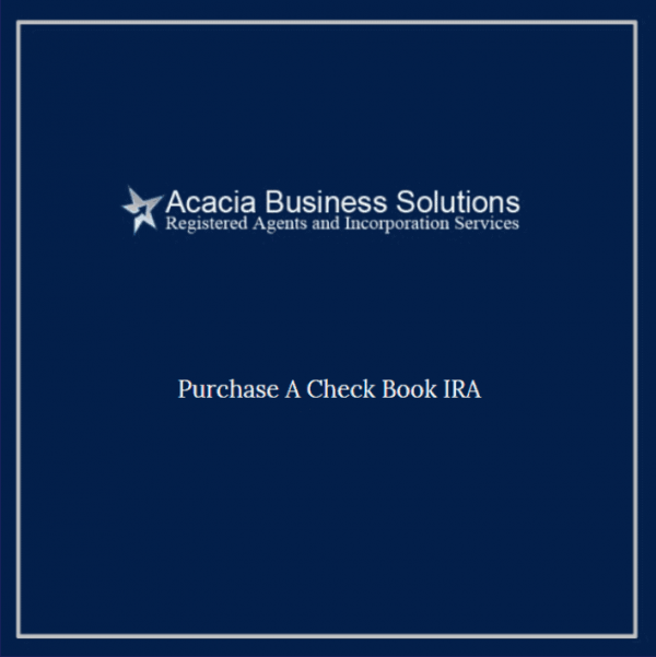 Check Book IRA