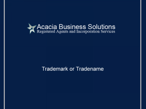 Trademark or Tradename